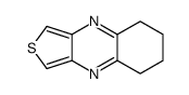 5,6,7,8-tetrahydrothieno[3,4-b]quinoxaline结构式