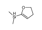 2,3-dihydrofuran-5-yl(dimethyl)silane Structure