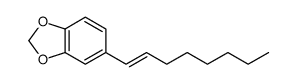 5-oct-1-enyl-1,3-benzodioxole结构式