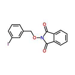 2-[(3-Iodobenzyl)oxy]-1H-isoindole-1,3(2H)-dione结构式