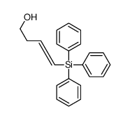 4-triphenylsilylbut-3-en-1-ol结构式