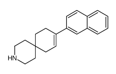 9-萘-2-基-3-氮杂螺[5.5]-8-十一烯结构式