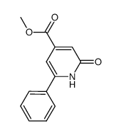 methyl 2-oxo-6-phenyl-1,2-dihydropyridine-4-carboxylate Structure
