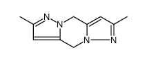 4H,9H-Dipyrazolo[1,5-a:1,5-d]pyrazine,2,7-dimethyl-(9CI)结构式