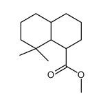 methyl octahydro-8,8-dimethyl-1-naphthoate Structure