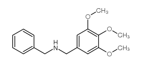 苄基-(3,4,5-三甲氧基苄基)胺结构式