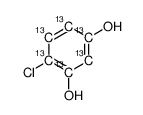 4-chlorobenzene-1,3-diol结构式