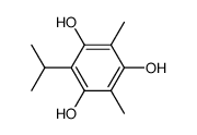 2-Isopropyl-4,6-dimethyl-1,3,5-benzoltriol结构式