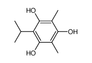 2-Isopropyl-4,6-dimethyl-1,3,5-benzoltriol Structure