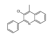3-chloro-4-methyl-2-phenylquinoline Structure