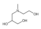 3-[2-hydroxyethyl(methyl)amino]propane-1,2-diol结构式