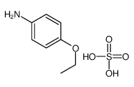 4-ethoxyaniline,sulfuric acid Structure