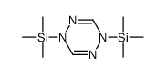 trimethyl-(4-trimethylsilyl-1,2,4,5-tetrazin-1-yl)silane Structure