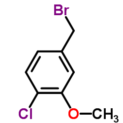 4-(Bromomethyl)-1-chloro-2-methoxybenzene structure