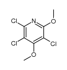 3,5,6-trichloro-2,4-dimethoxypyridine Structure