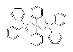 Stannane,bis[(diphenylphosphinothioyl)thio]diphenyl- (9CI) structure