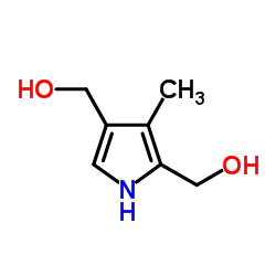 (3-Methyl-1H-pyrrole-2,4-diyl)dimethanol结构式