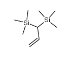 3,3-bis(trimethylsilyl)prop-1-ene Structure