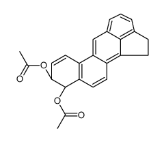 [(9S,10S)-10-acetyloxy-1,2,9,10-tetrahydrobenzo[j]aceanthrylen-9-yl] acetate结构式