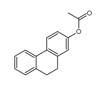 2-acetoxy-9,10-dihydrophenanthrene结构式