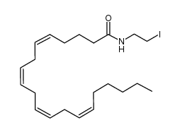 N-(2-iodoethyl)arachidonylamide Structure