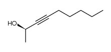 (R)-non-3-yn-2-ol Structure