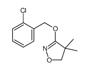 3-[(2-chlorophenyl)methoxy]-4,4-dimethyl-5H-1,2-oxazole Structure