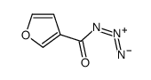 FURAN-3-CARBONYL AZIDE结构式