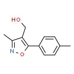 4-Isoxazolemethanol,3-methyl-5-(4-methylphenyl)-(9CI) Structure