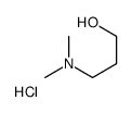 3-(Dimethylamino)-1-propanol hydrochloride (1:1) Structure