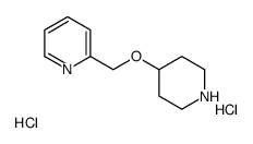 2-[(4-哌啶基氧基)甲基]吡啶盐酸盐结构式