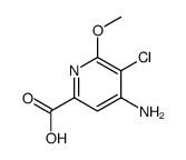 2-PYRIDINECARBOXYLIC ACID, 4-AMINO-5-CHLORO-6-METHOXY- picture