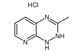 1,2-dihydro-3-methylpyrido[3,2-e]-1,2,4-triazine hydrochloride Structure