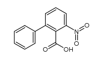 3-Nitro-2-biphenylcarboxylic acid结构式