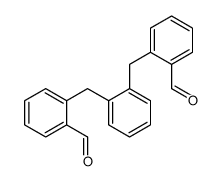 2-[[2-[(2-formylphenyl)methyl]phenyl]methyl]benzaldehyde结构式