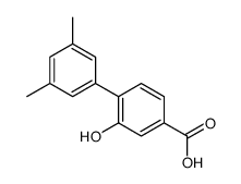 4-(3,5-dimethylphenyl)-3-hydroxybenzoic acid Structure