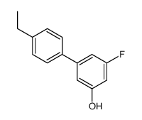 3-(4-ethylphenyl)-5-fluorophenol结构式