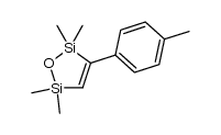 2,2,5,5-tetramethyl-3-p-tolyl-2,5-dihydro-1,2,5-oxadisilole Structure