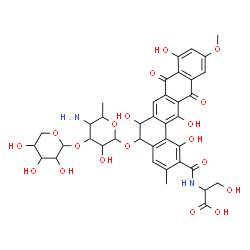 Pradimicin FA 2 structure