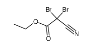 ethyl 2,2-dibromocyanoacetate Structure