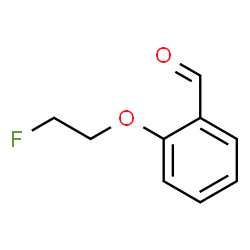 2-(2-FLUOROETHOXY)-BENZALDEHYDE structure