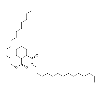 ditetradecyl cyclohexane-1,2-dicarboxylate Structure