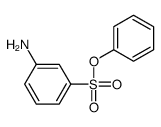 3-Aminobenzenesulfonic acid phenyl ester Structure