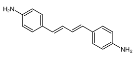 4-[4-(4-aminophenyl)buta-1,3-dienyl]aniline结构式