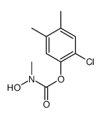 (2-chloro-4,5-dimethylphenyl) N-hydroxy-N-methylcarbamate结构式
