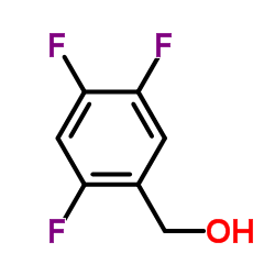 (2,4,5-Trifluorphenyl)methanol Structure