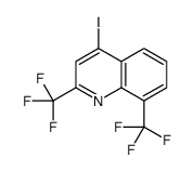 4-iodo-2,8-bis(trifluoromethyl)quinoline Structure
