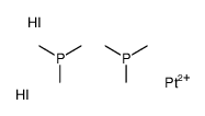 diiodoplatinum, trimethylphosphanium Structure