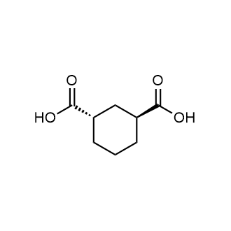 (1S,3S)-环己烷-1,3-二羧酸结构式