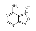 [1,2,5]Oxadiazolo[3,4-d]pyrimidin-7-amine,1-oxide Structure